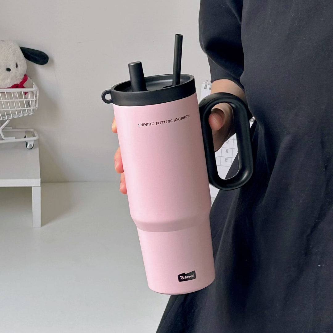 Women's thermos cup with practical double drinking system Stornfield