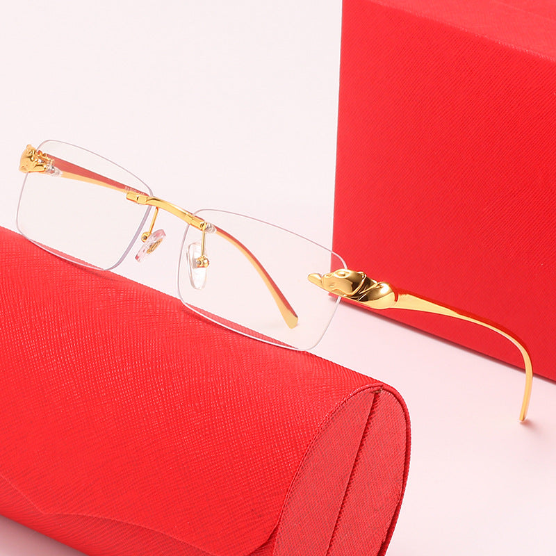 Women's fashionable sunglasses with elegant metal frame and innovative lenses Stornfield