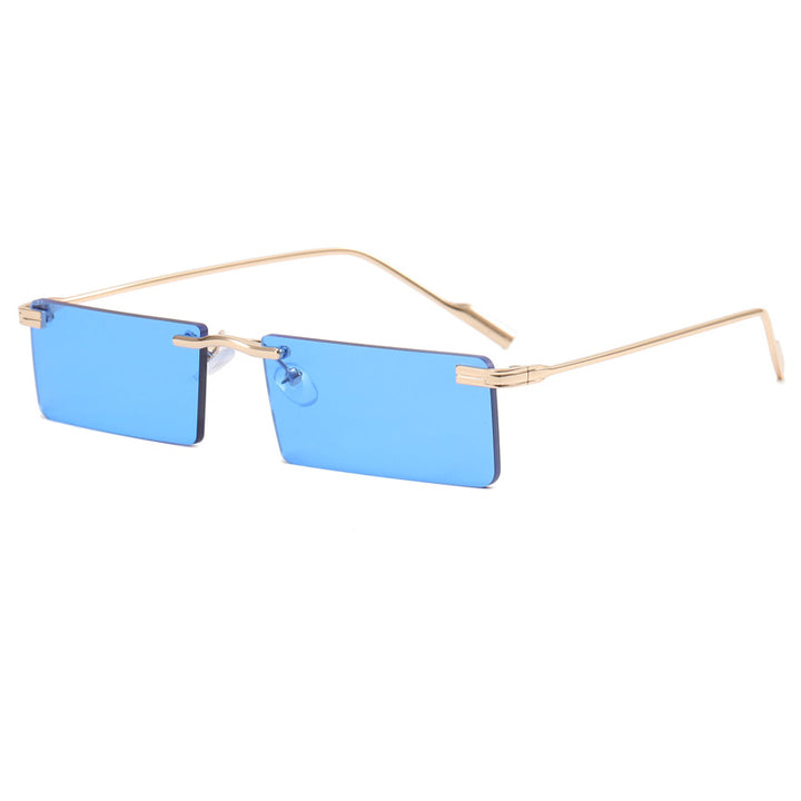 Women's Fashion Rectangular Sunglasses with Elegant Metal Frame Stornfield