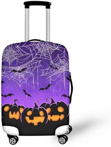 Unisex nano elastic suitcase cover with horse and sunflower motif, stretchable stretch protection for hard shell trolley with zipper Stornfield