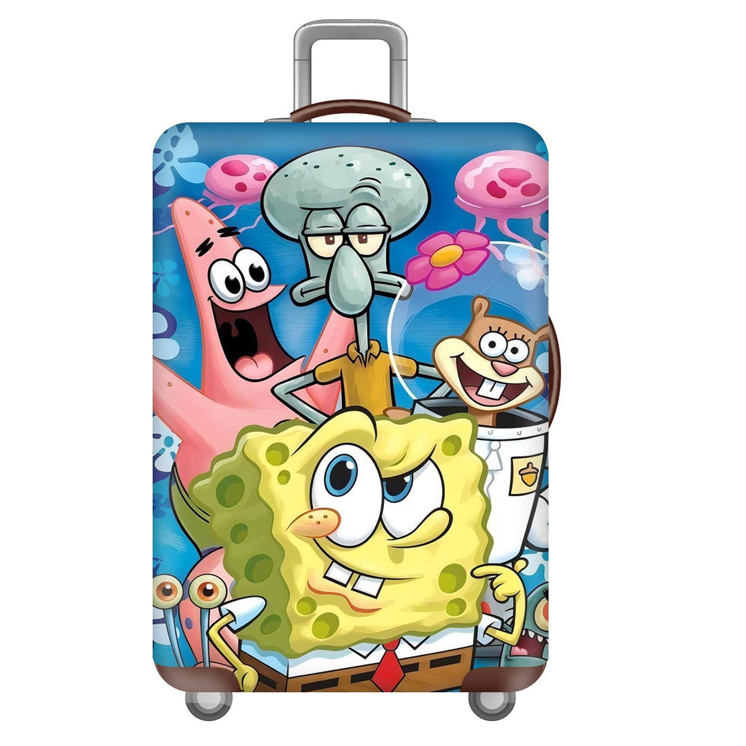 Unisex hard shell suitcase with colorful cartoon design Stornfield