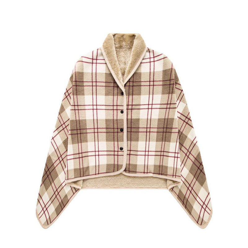 Cozy Plaid Blanket From Stornfield