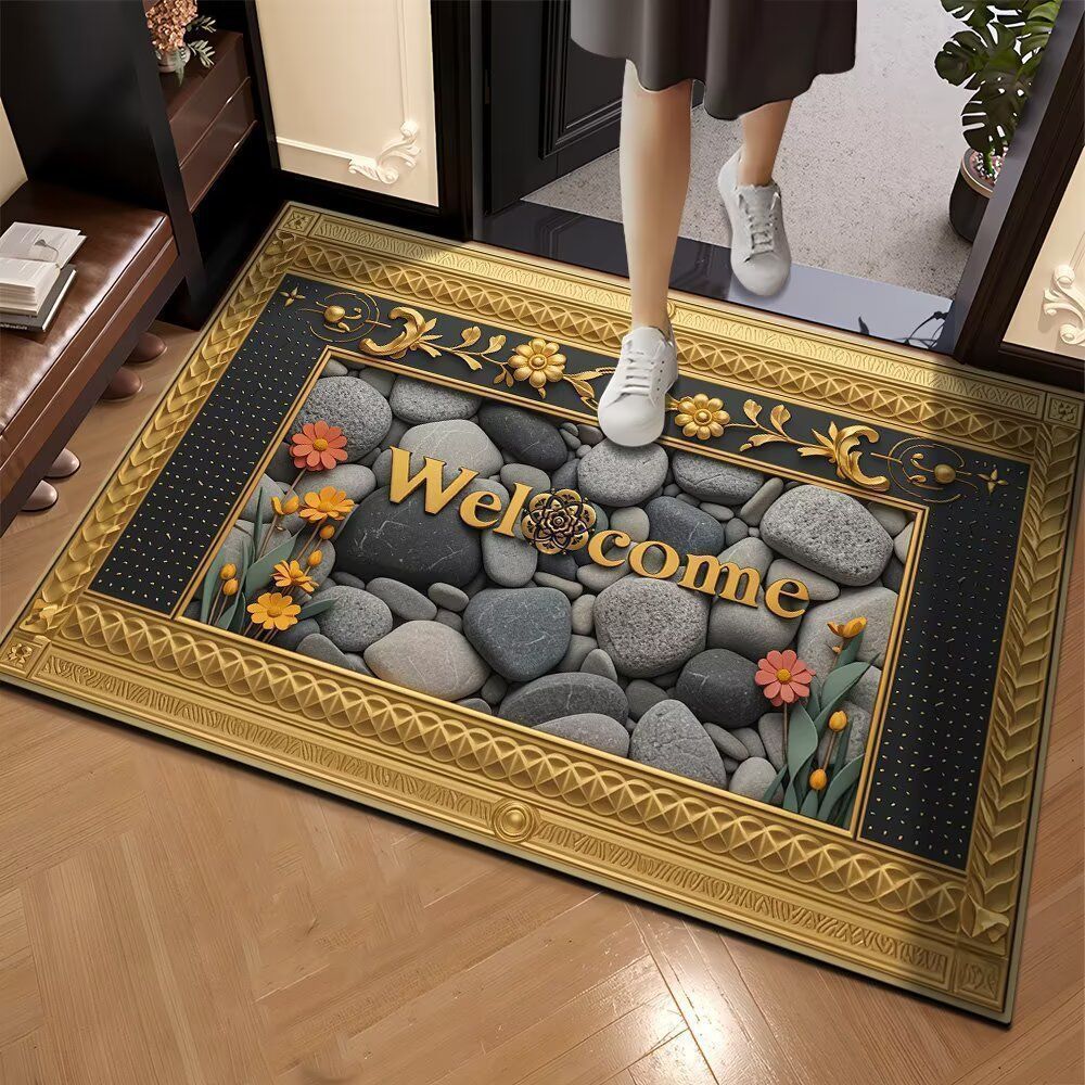 Artistic Welcome Mat
