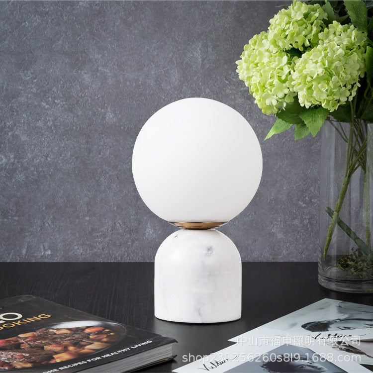 Contemporary Globe Table Lamp