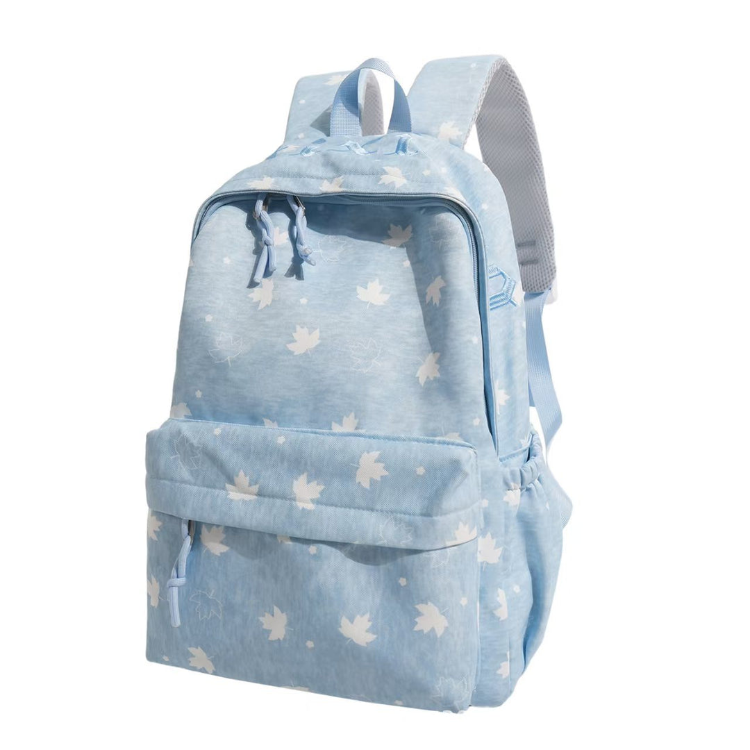 Stylish Leaf-Patterned Backpack Stornfield