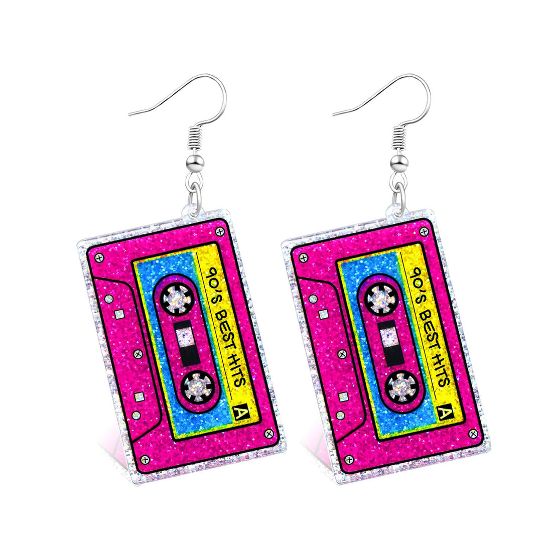 Nostalgic Cassette Tape Earrings Stornfield