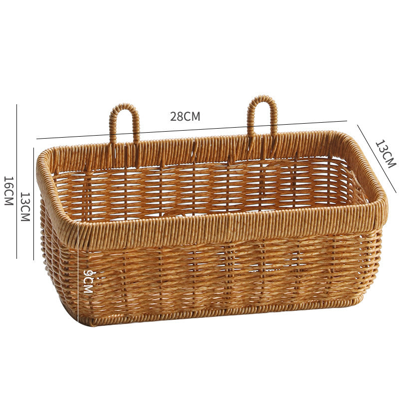 Handwoven Multi-Compartment Storage Basket Stornfield