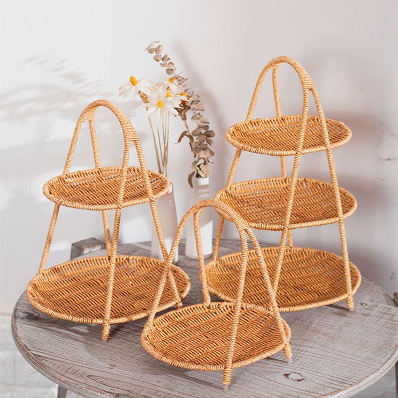 Handcrafted Wicker Storage Basket Stornfield