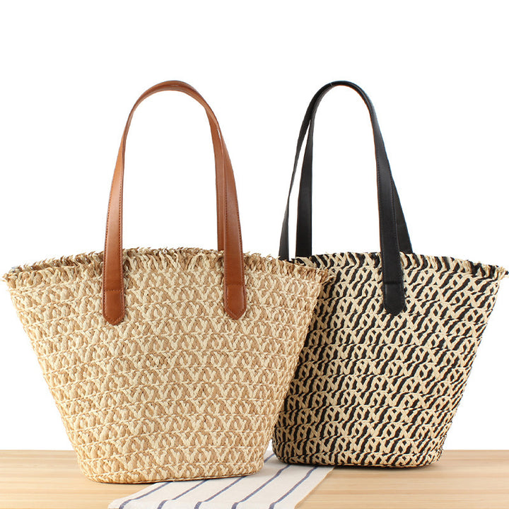 Elegant Basket Bag with Fine Pattern Stornfield