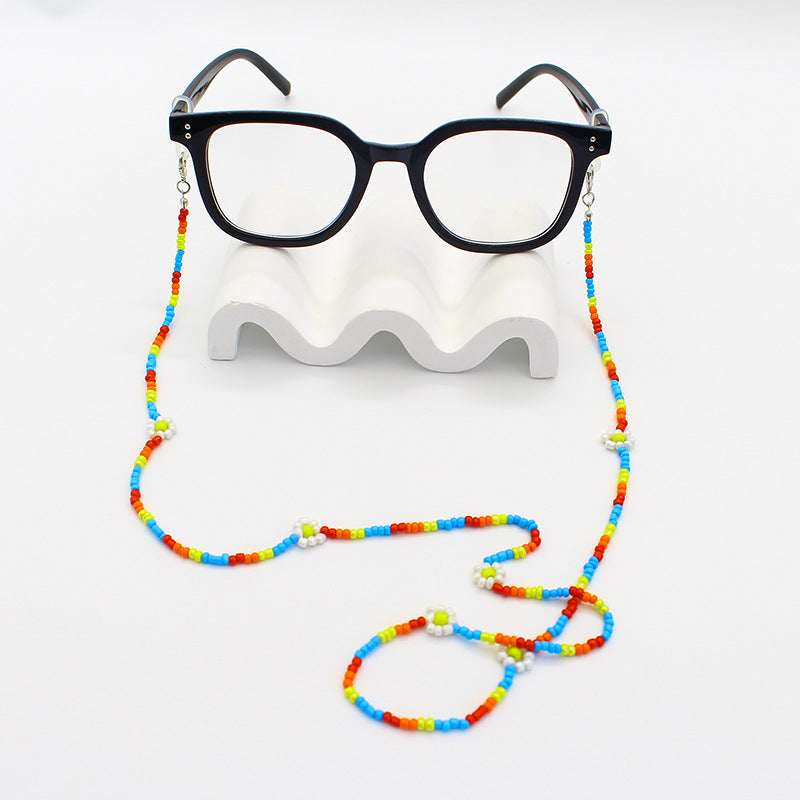 Floral Beaded Eyewear Chain Stornfield