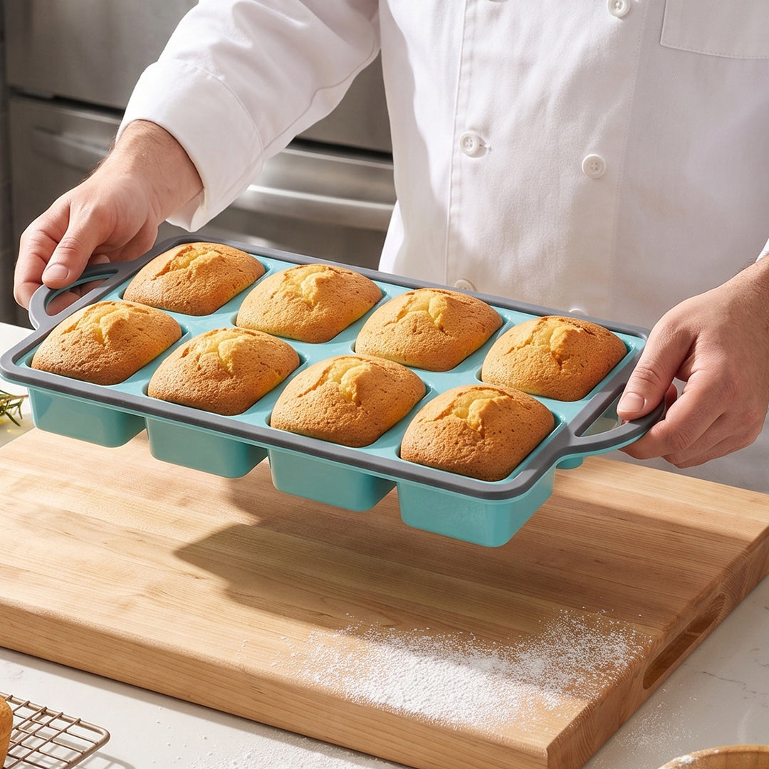 Multifunctional Silicone Baking Pan with Carry Handles Stornfield
