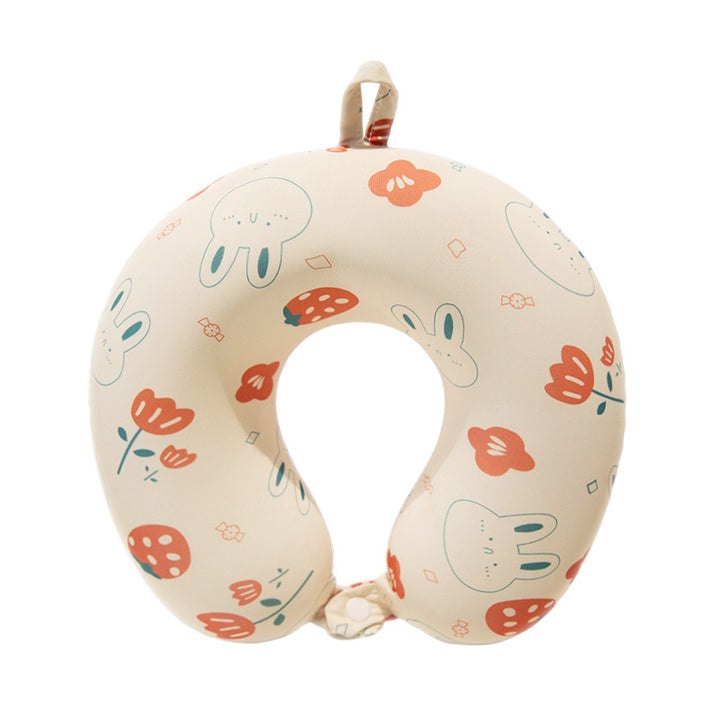 Ergonomic neck pillow with floral design Stornfield