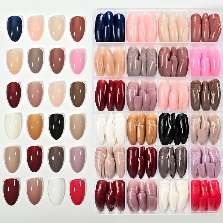 Premium Soft Gel Press-On Nail Tips Collection Stornfield