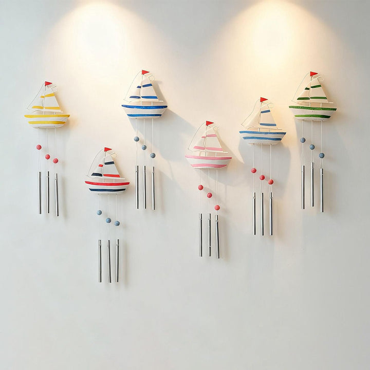 Nautical-Themed Hanging Wind Chime
