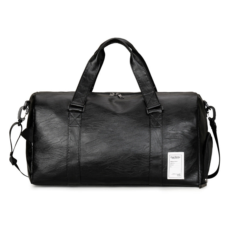 Premium Leather Travel Duffel Bag Stornfield