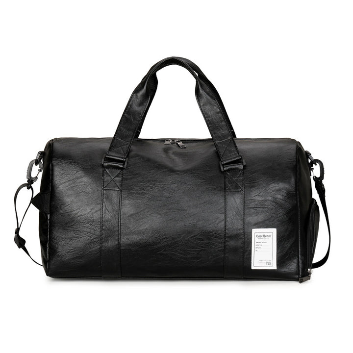 Premium Leather Travel Duffel Bag Stornfield