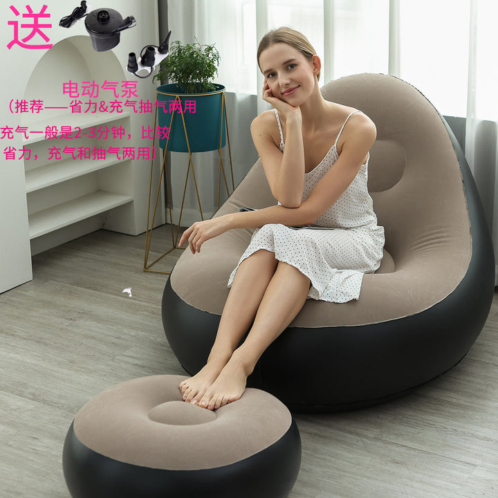 Women's Inflatable Comfort Sofa with Ergonomic Backrest Stornfield