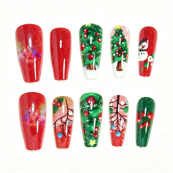 Festive Holiday Nail Art Stornfield