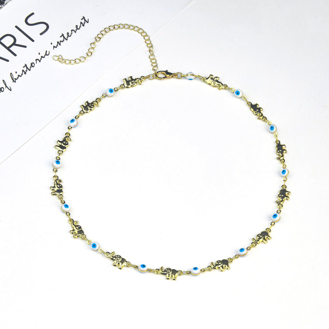 Colorful Elephant Charm Eyewear Chain Stornfield