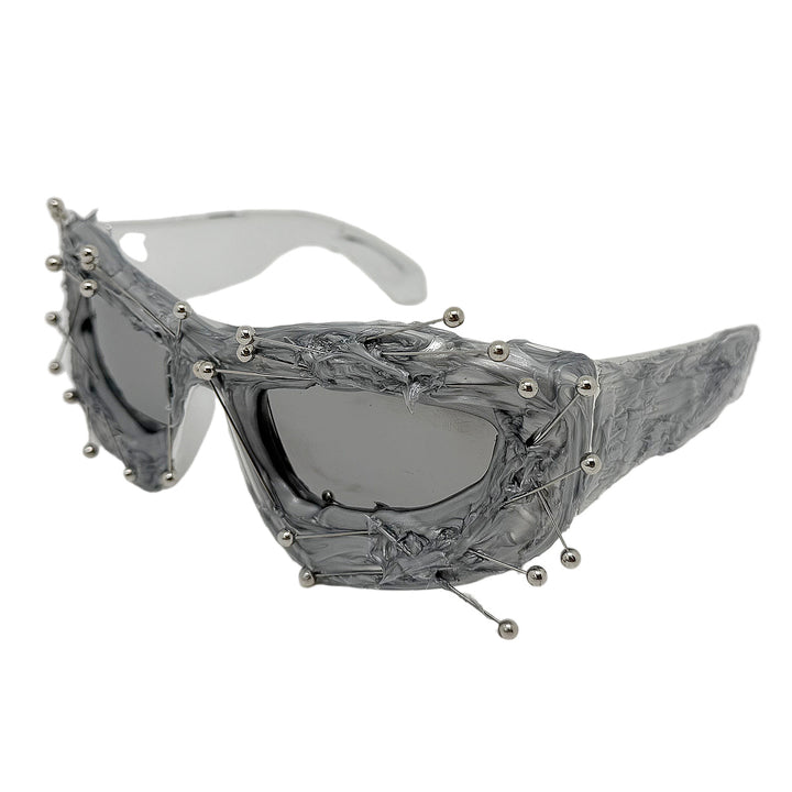 Ladies Creative Design Sunglasses with Innovative Accent Stornfield