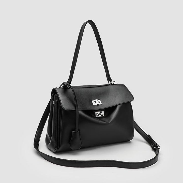 Structured Leather Handbag Stornfield