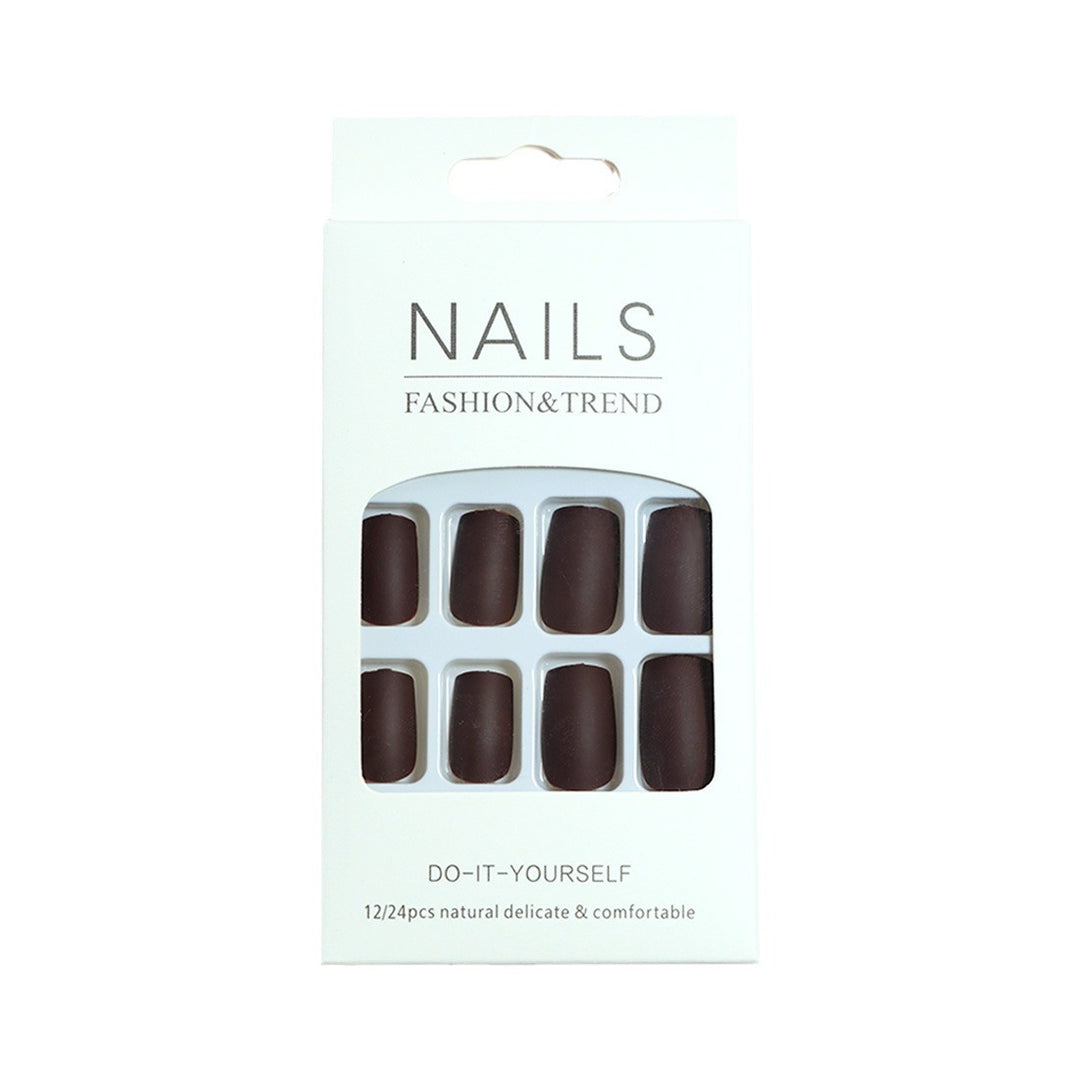 Premium Matte Finish Press-On Nails Stornfield