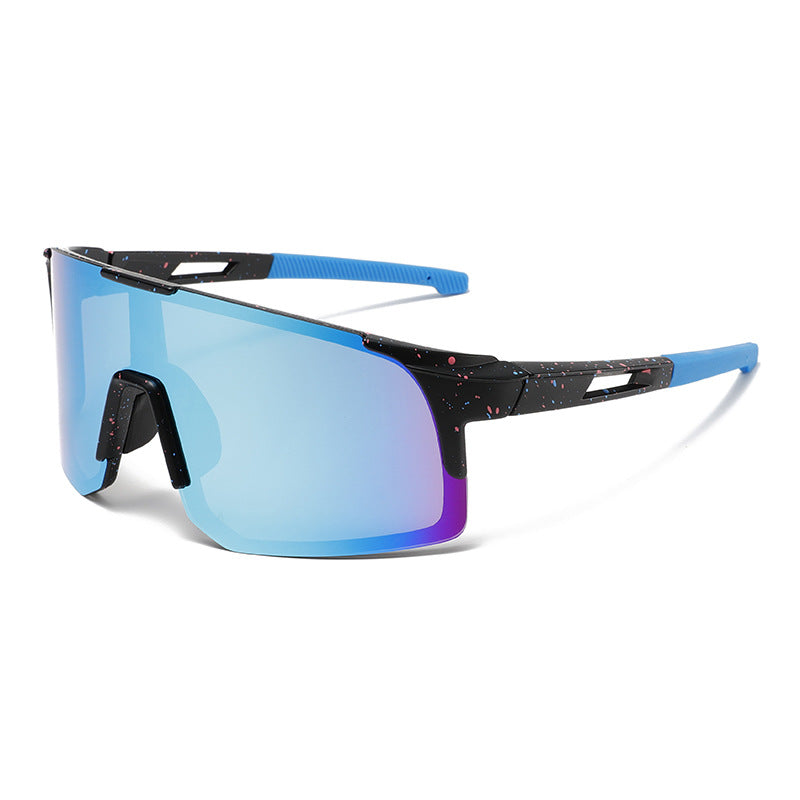 Unisex nan sporty wraparound sunglasses with polarized lenses, high UV protection and non-slip nose pad Stornfield