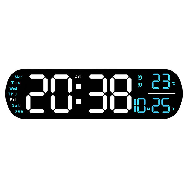 Digital LED alarm clock with large display and temperature display Stornfield
