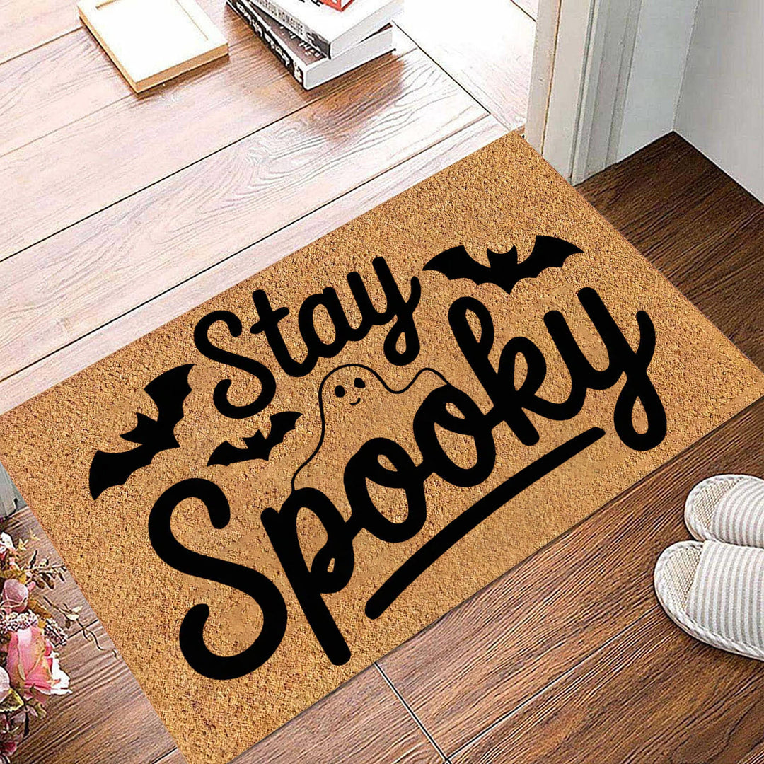 Halloween-Themed Decorative Doormat