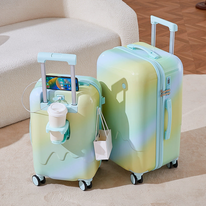 Smart Phone-Integrated Travel Suitcase Stornfield