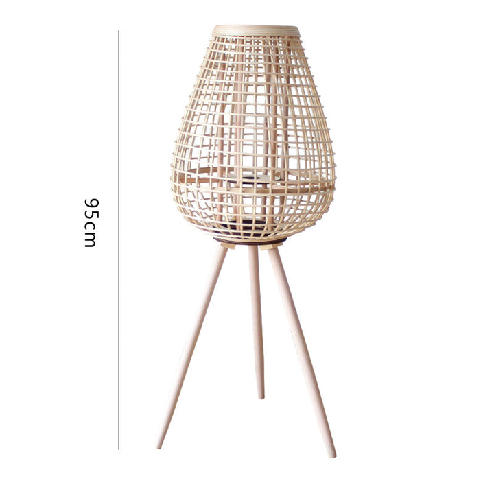Decorative Rattan Lantern Stornfield