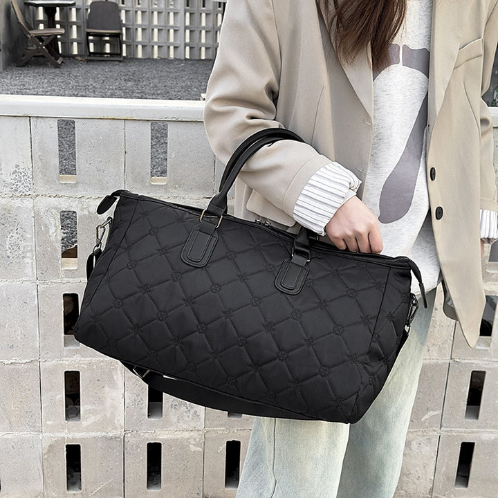 Elegant Quilted Travel Tote Bag Stornfield