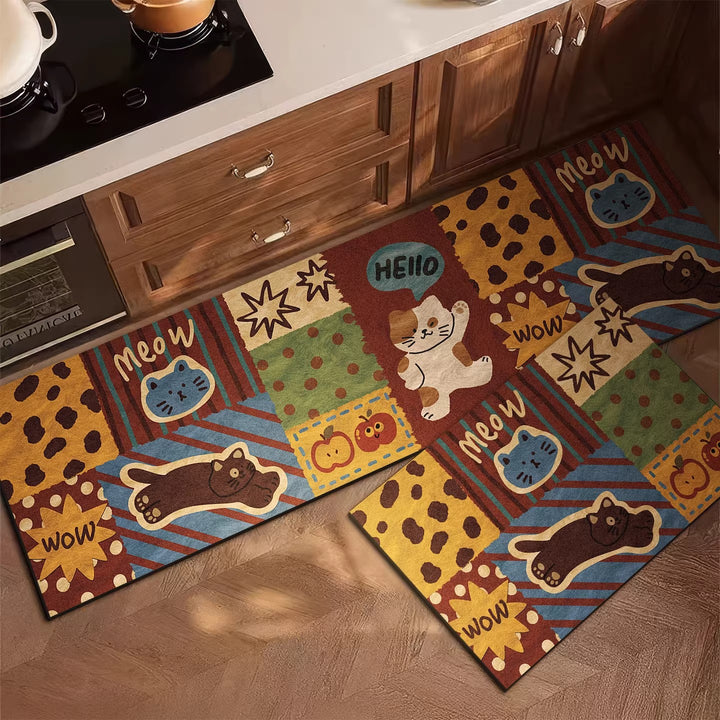 Home Décor Artistic Kitchen Mat