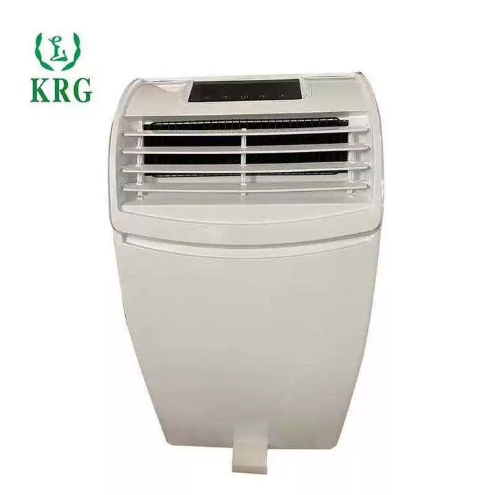 Unisex one size mobile air conditioning unit with automatic evaporative dehumidifier programmable digital thermostat Stornfield