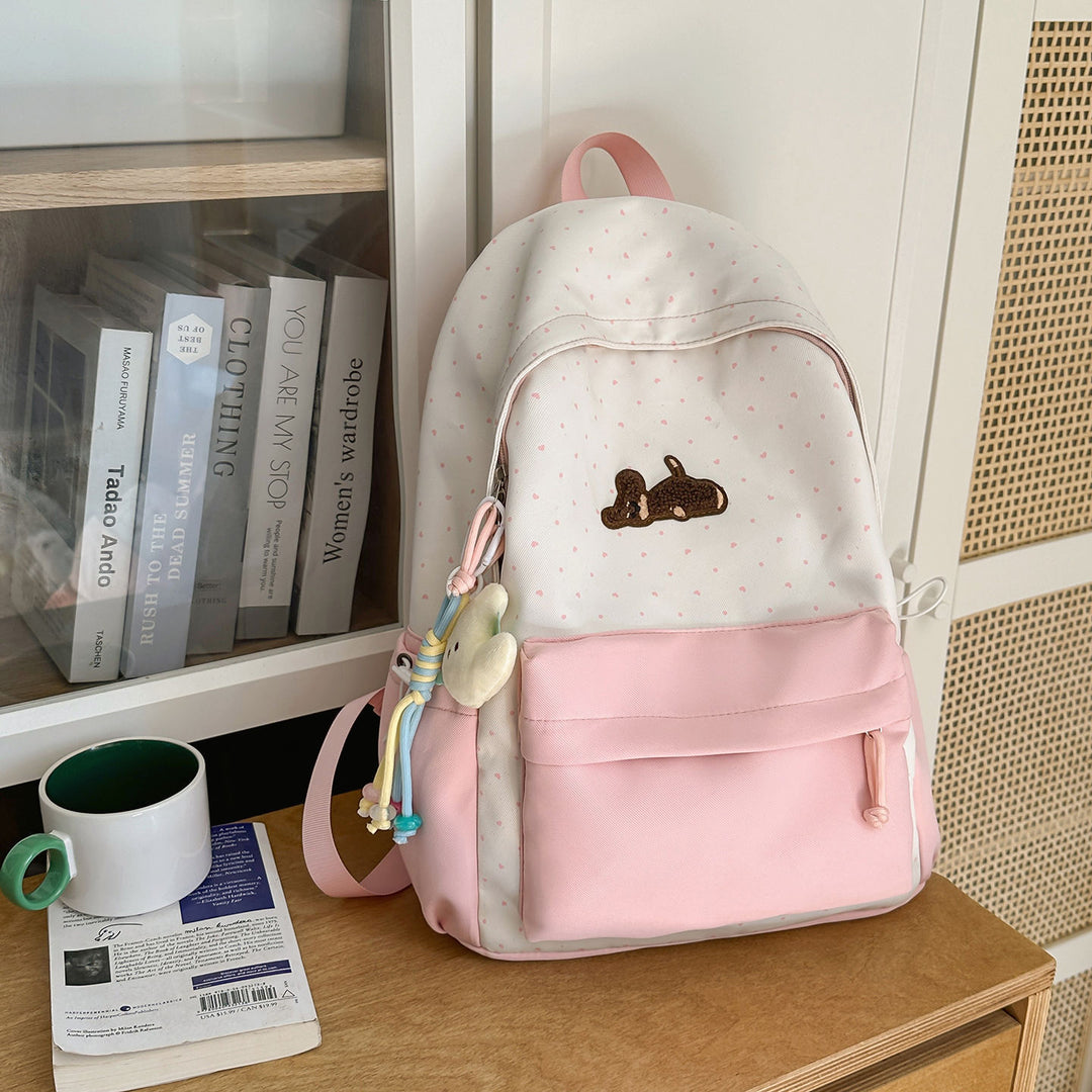 Playful Polka Dot Animated Backpack Stornfield