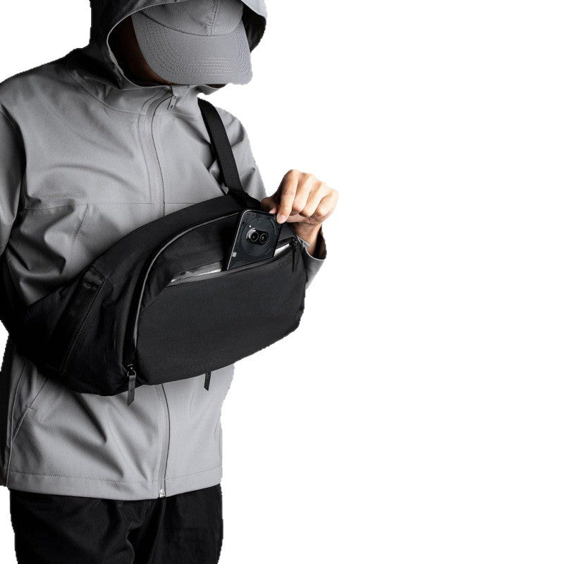 Practical sling bag with special compartments Stornfield