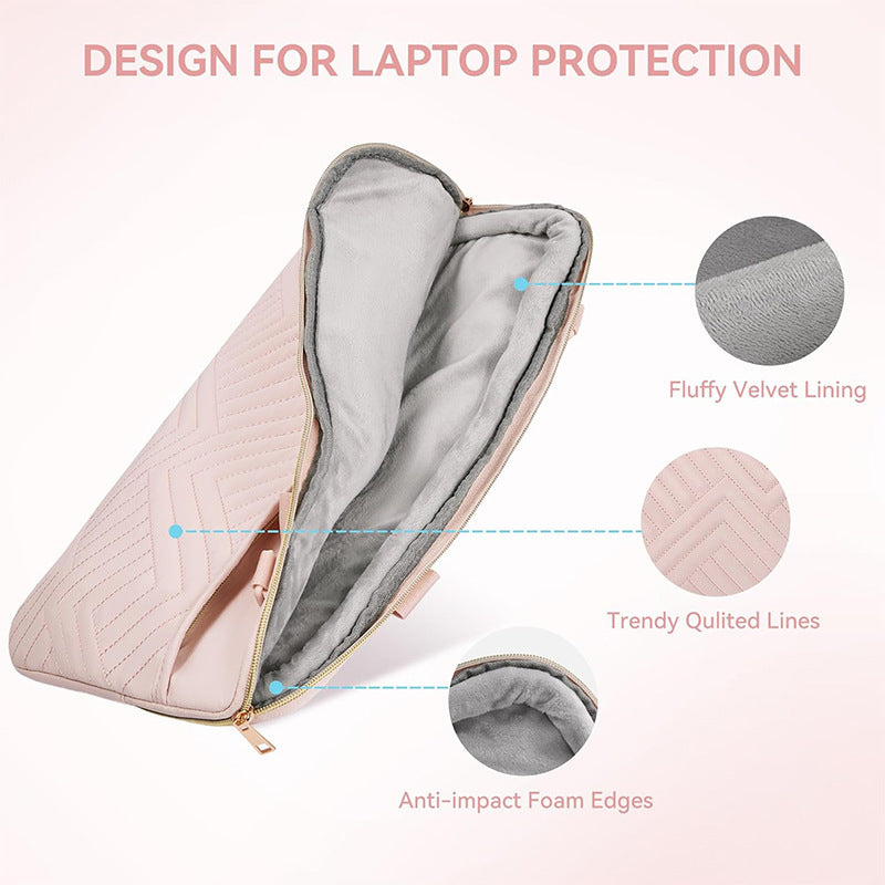 Padded Laptop Sleeve with Removable Shoulder Strap Stornfield