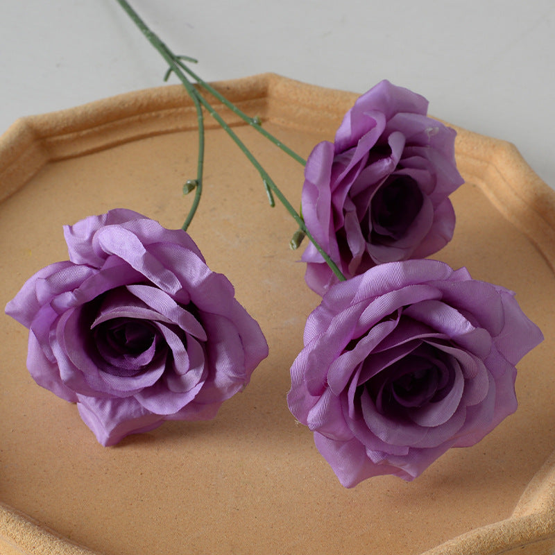 Artificial Fabric Rose Decoration