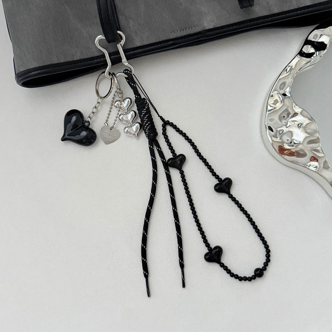 Elegant Heart Charm Keychain Stornfield