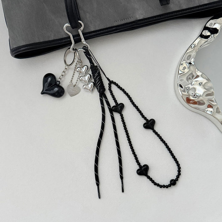 Elegant Heart Charm Keychain Stornfield