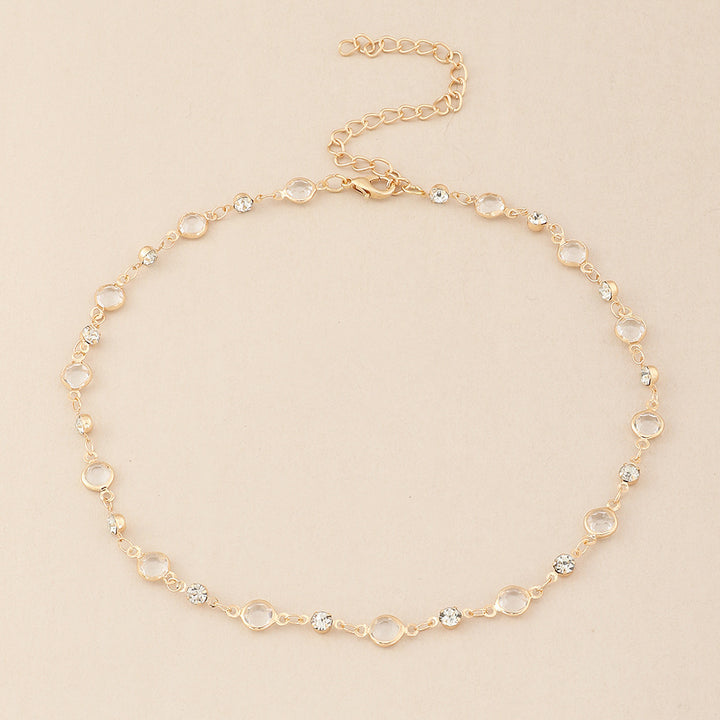 Elegant Crystal Embellished Anklet Stornfield