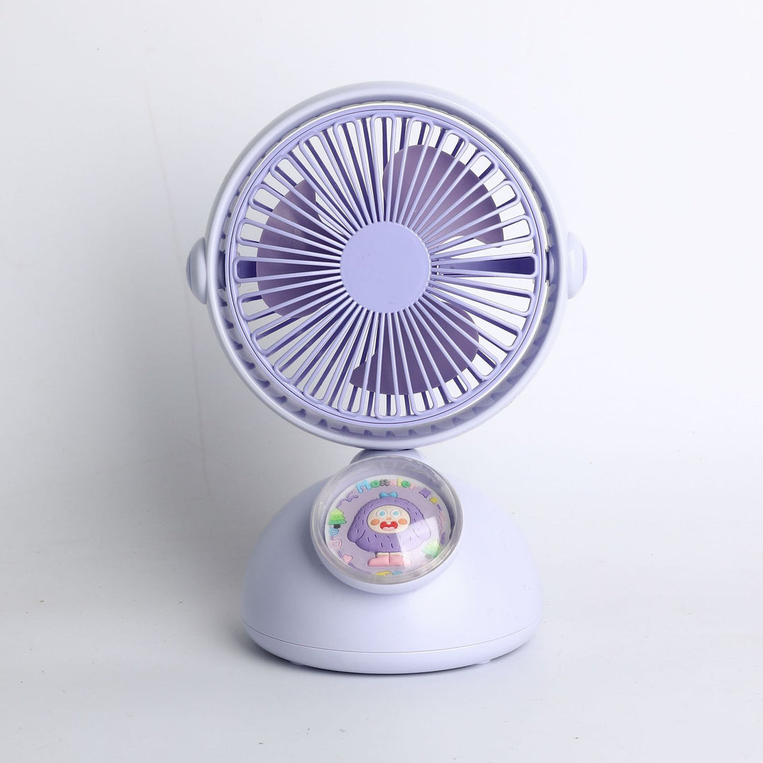 Unisex Portable Mini Fan with Creative Design and Music Box Function Stornfield