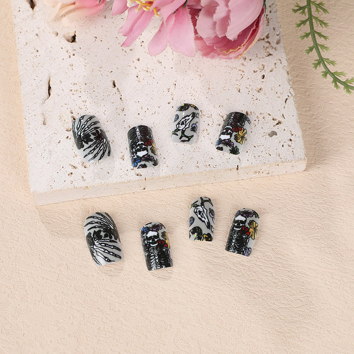 Creative Skeleton Nail Design Stornfield