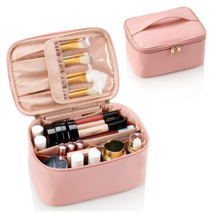 Cosmetic organizer bag with multiple compartments Stornfield