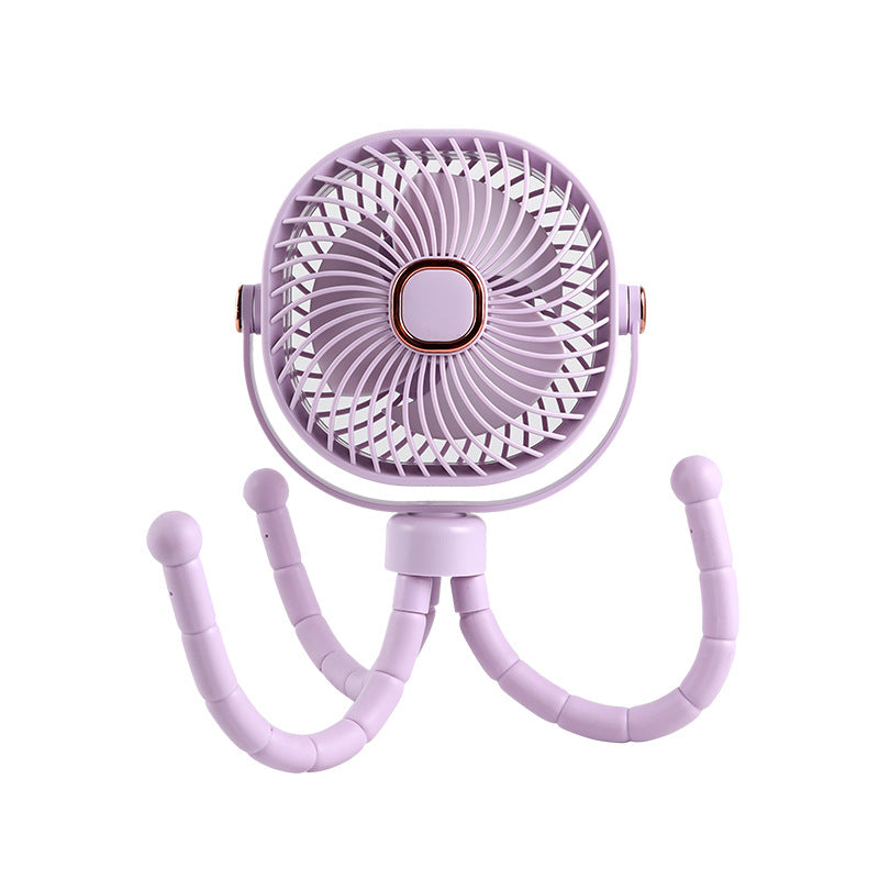 Unisex Mini-Portable Fan with Flexible Mount Stornfield