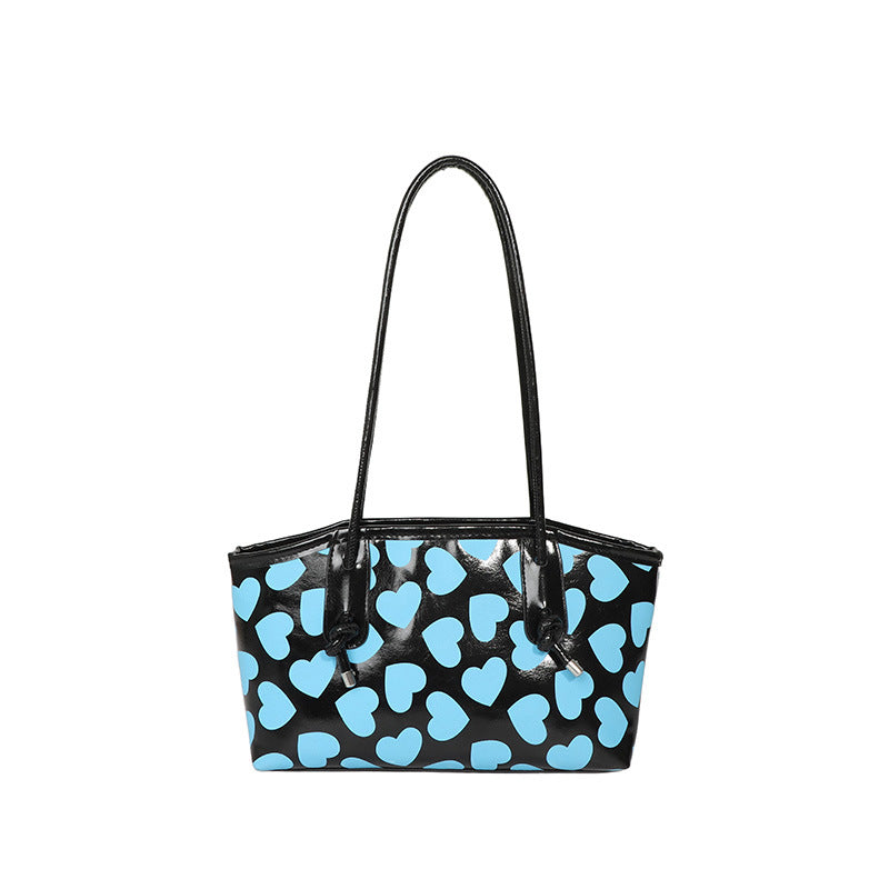 WoCasual Heart-Patterned Tote Bag Stornfield
