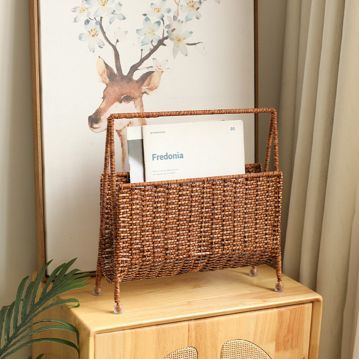 Unisex Handwoven Newspaper and Magazine Stand Stornfield