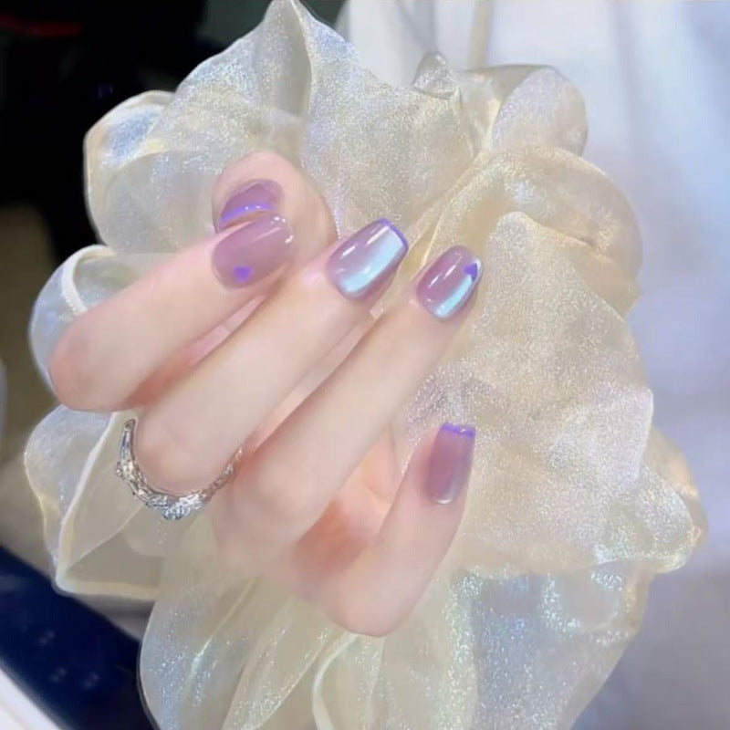 Creative artificial nails with elegant accents Stornfield