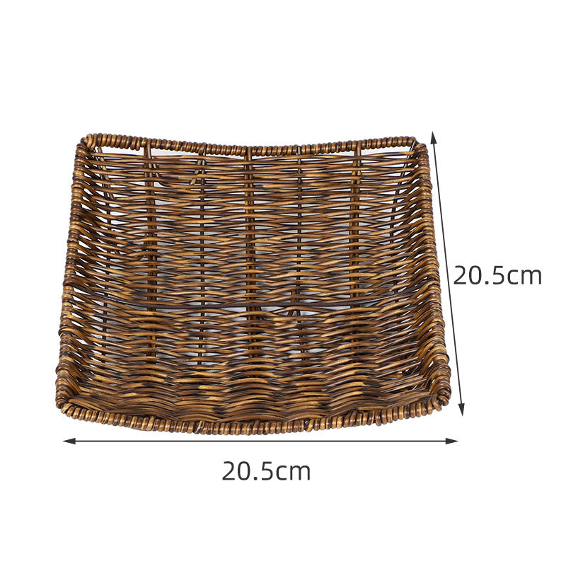 Handcrafted Natural Woven Tray Stornfield