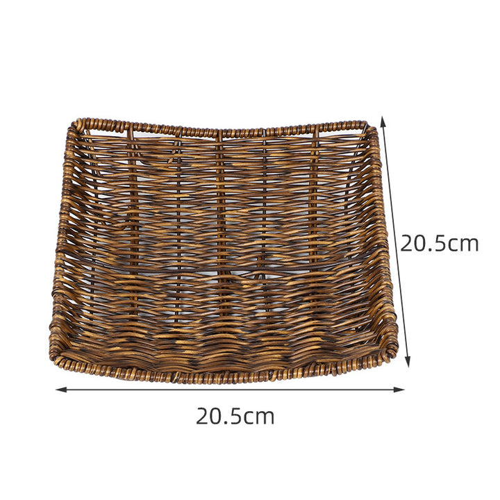 Handcrafted Natural Woven Tray Stornfield